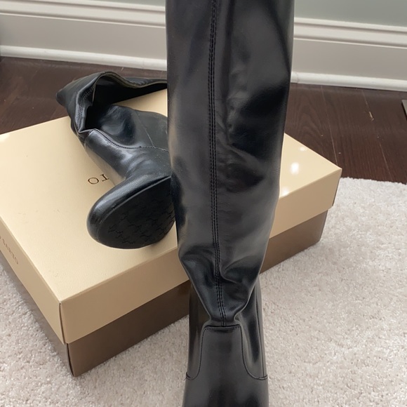 Franco Sarto Black Tall Boot 6.5 - Picture 6 of 6